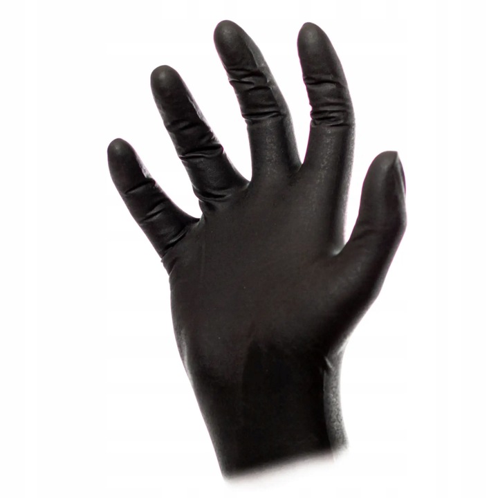 Rękawiczki Nitrylowe Jednorazowe Czarne 2szt.