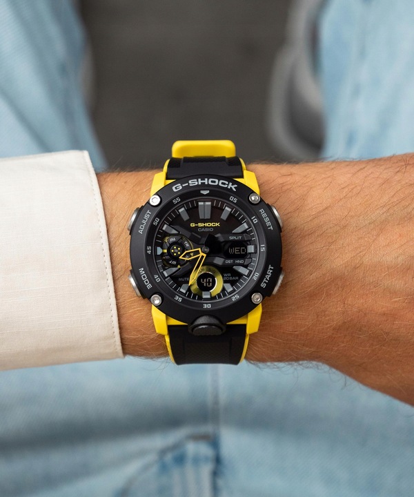 Zegarek Casio G-SHOCK Carbon Core Guard Casio-GA-2000-1A9ER