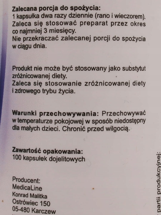 Maślan sodu 100 kapsułek 550mg ALINESS
