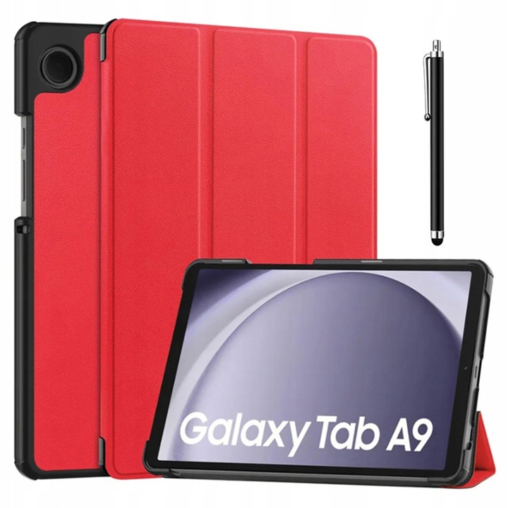 ETUI SMART COVER + RYSIK do SAMSUNG GALAXY TAB A9 8,7 " SM X110 SM X115