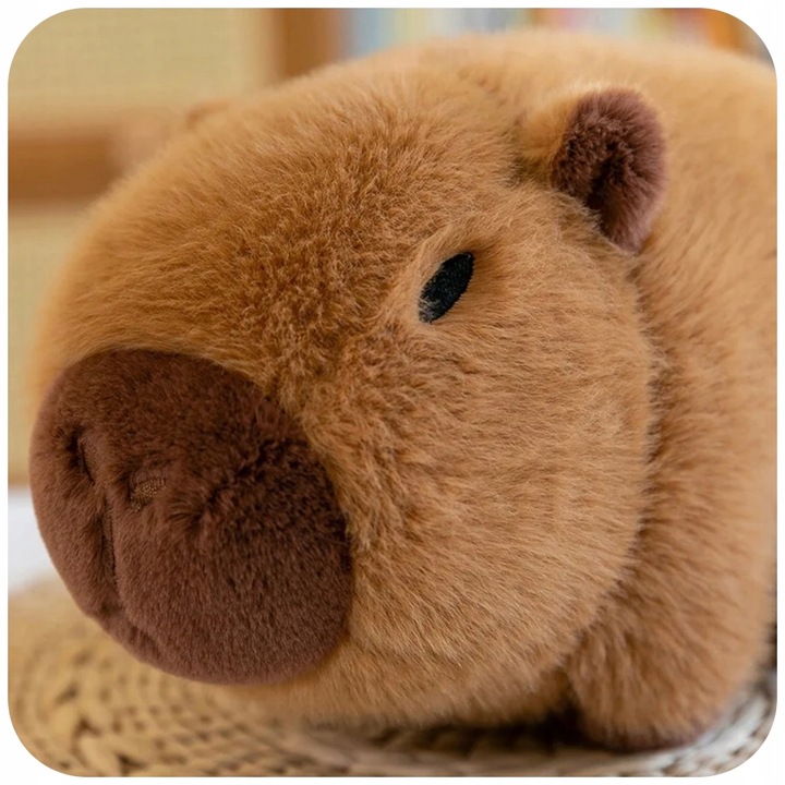 KAPIBARA W AWOKADO PLUSZAK ZABAWKA MASKOTKA PLUSZOWA PRZYTULANKA MIĘKKA 2W1