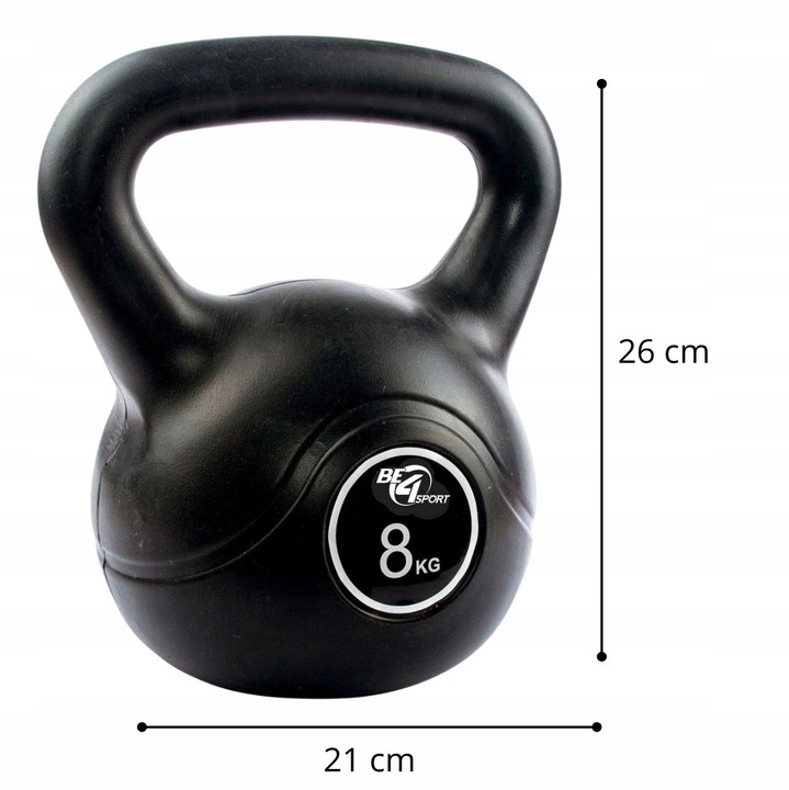 Kettlebell Kettle Hantla Kula Odważnik Obciążenie Do Ćwiczeń 8kg PREZENT