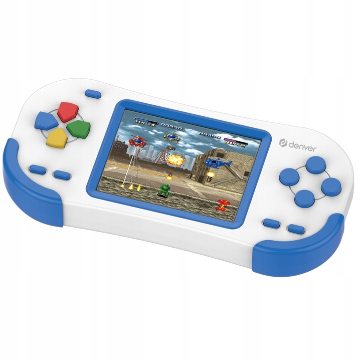Gamepad z kolorowym ekranem LCD 2,8” DENVER GMP-295 200 gier 320 x 240