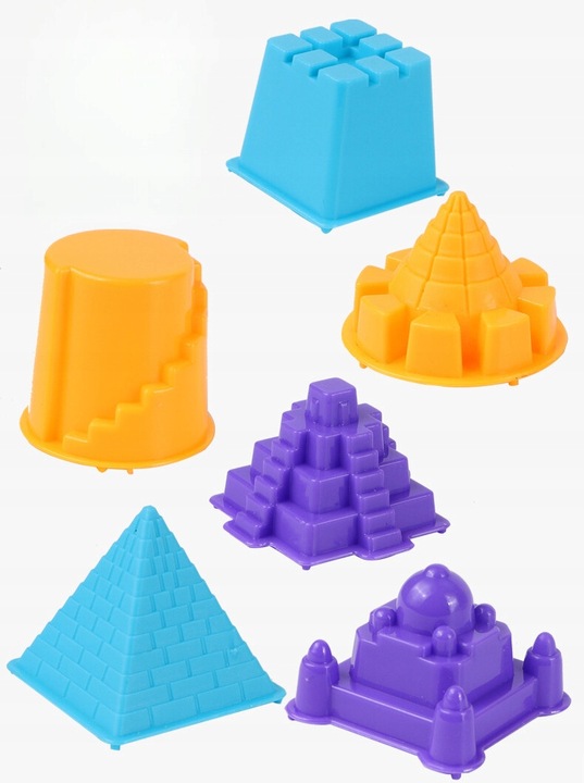 Zestaw Konstrukcyjny Dźwig Piasek Kinetyczny Pojazdy Budowlane dla Dzieci