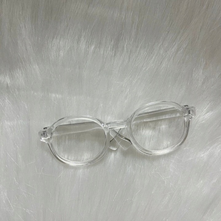 Ubranka dla La bubu 1-3 Gen: Niebieskie Spodnie, Okulary, Buty, Aparat