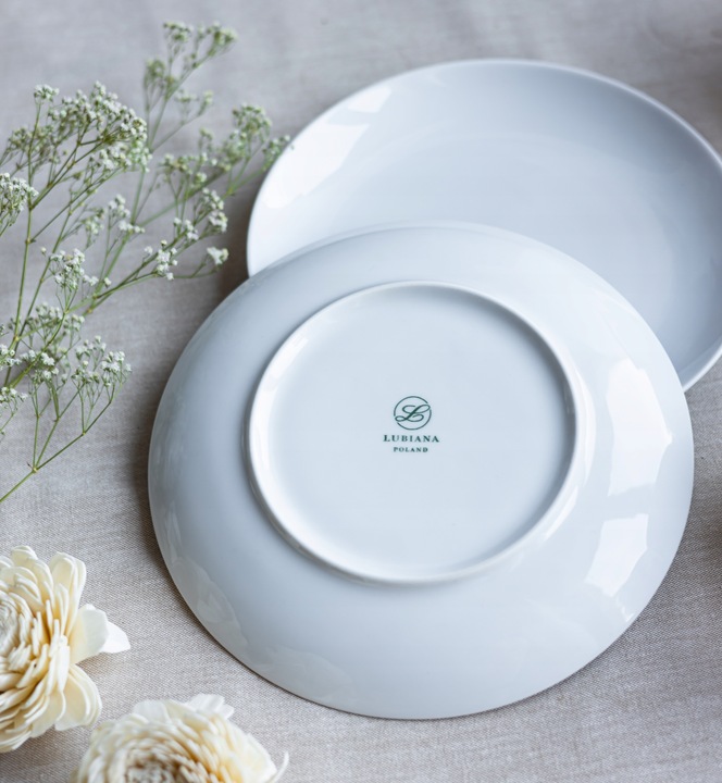 LUBIANA BOSS SERWIS OBIADOWY 18 EL 6 OS PORCELANA