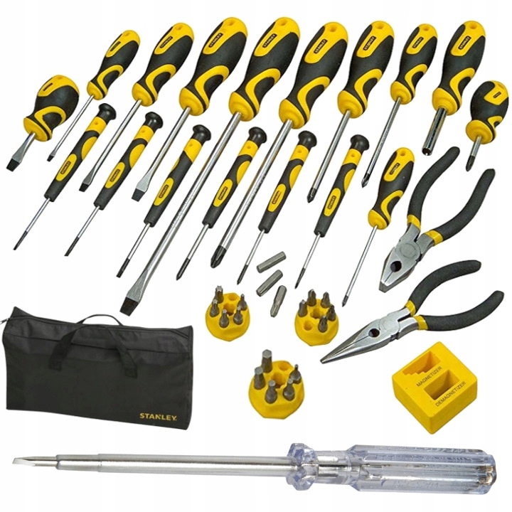 Zestaw wkrętaków Stanley 39 elementów