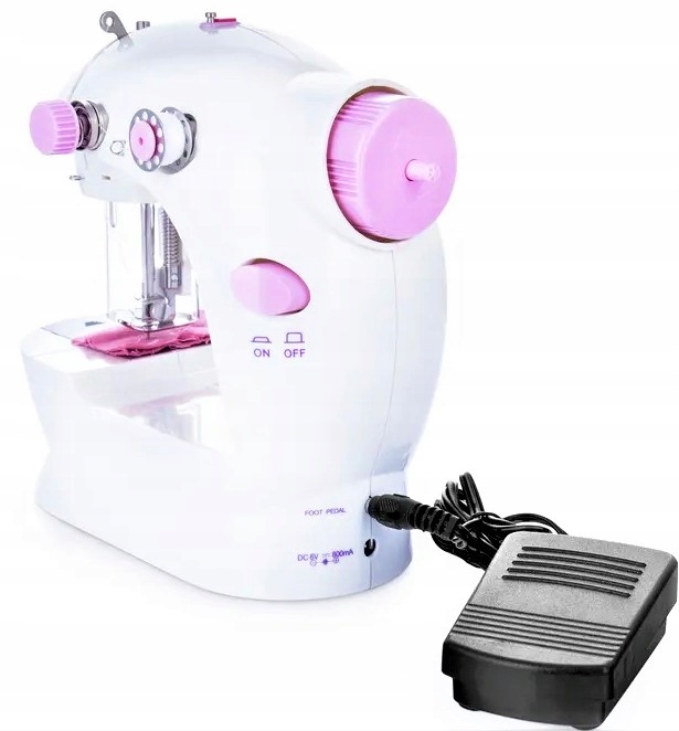 PRAWDZIWA MASZYNA DO SZYCIA DLA DZIECI + IGŁA NICI OSŁONA NA DZIEŃ DZIECKA