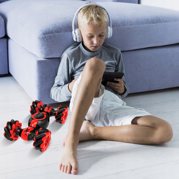 SAMOCHÓD ZDALNIE STEROWANY GESTAMI REKĄ 4X4 PILOT RC DRIFT CAR KOŁA DUŻE