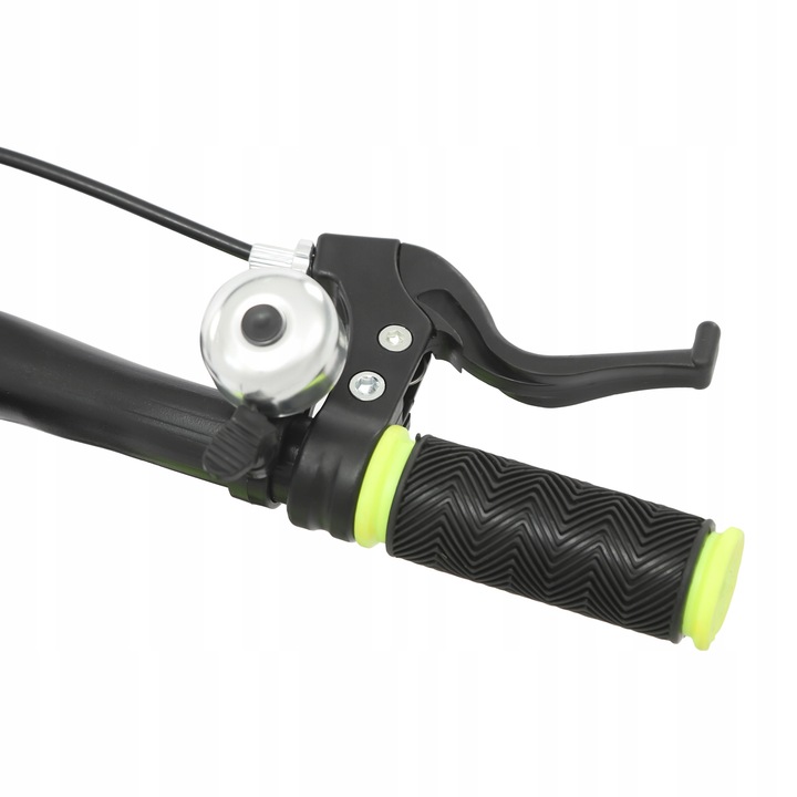 Rower 16’ ze światłami-Rower dziecięcy z kołami Light& Training -żółty