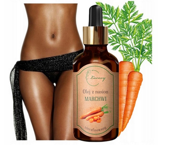 Olej z nasion marchwi do opalania - - 100% CZYSTY