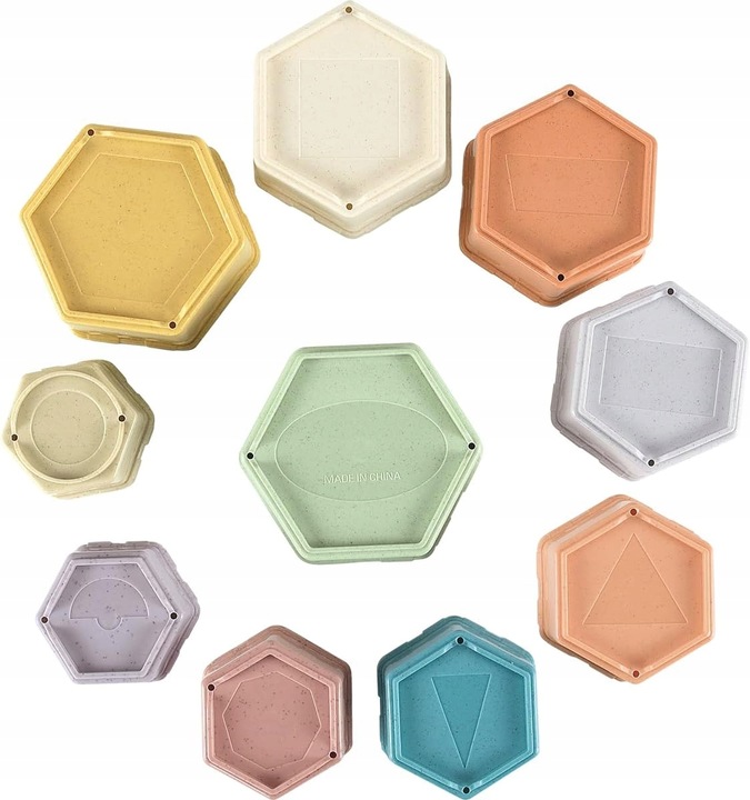 ZABAWKA SENSORYCZNA MONTESSORI 5w1 DLA NIEMOWLĄT SORTER, WIEŻA, ZWIERZĄTKA