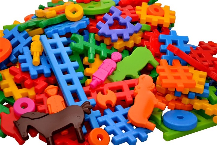 Klocki Przestrzenne Wafle MIX 190