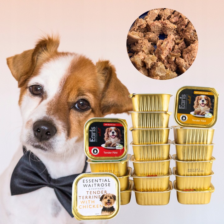 Karma Mokra Dla Psa Tacka Pakiet Zestaw Mieszany mix smaków 150g x 22szt