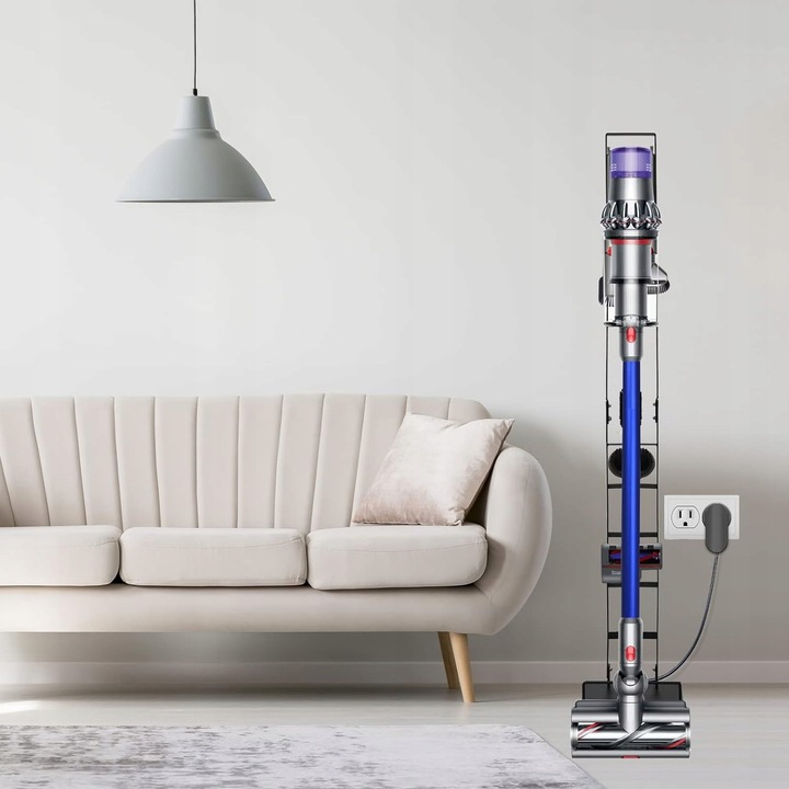 SOLIDNY STOJAK DO DYSON UCHWYT WIESZAK NA KÓŁKACH V6 V7 V8 V10 V11 V12 V15