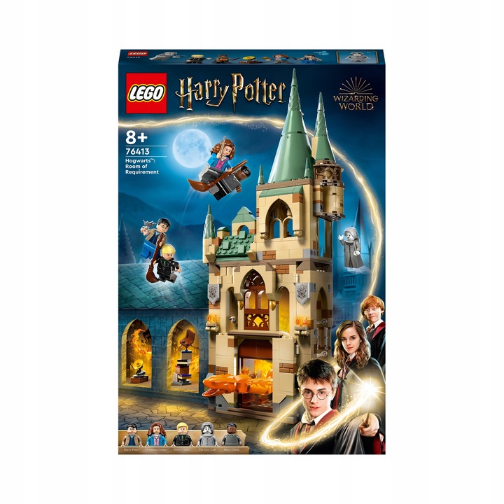 LEGO Harry Potter Zamek Hogwart Pokój Życzeń 5 Figurek + Akcesoria 76413
