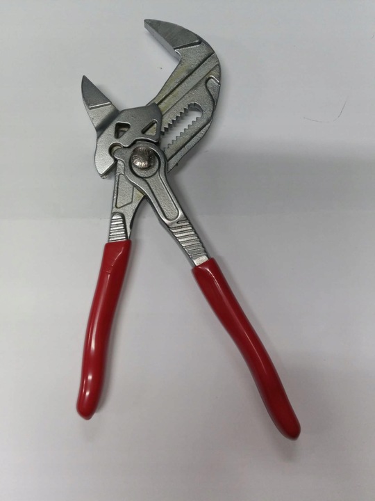 Szczypce nastawne 180 mm płaskie regulowane chromowane super jakość