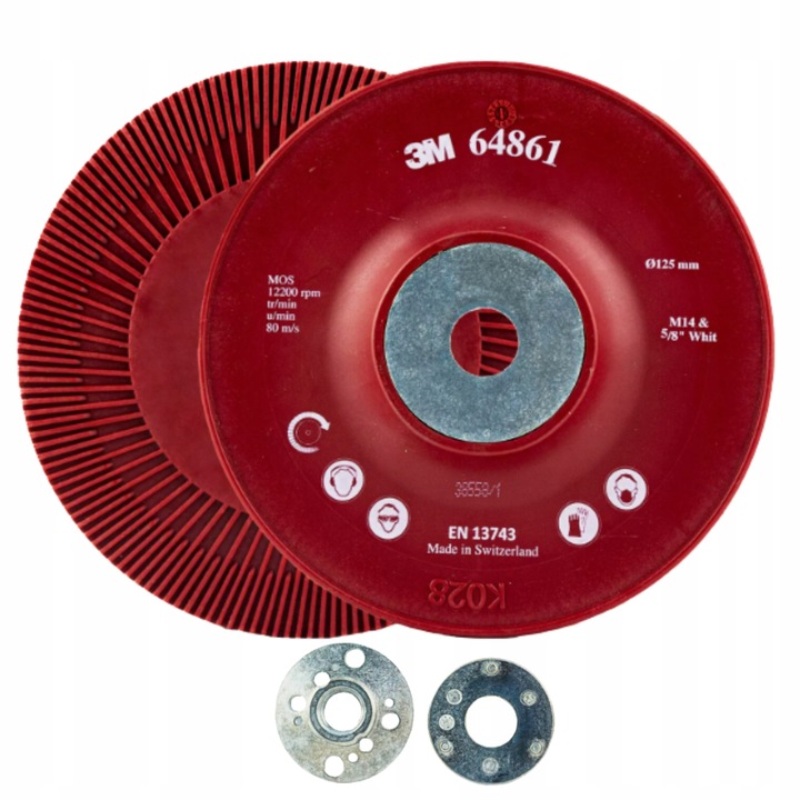 3M PODKŁADKA DO DYSKÓW FIBROWYCH 125 mm FIBRA CUBITRON 3M 64861