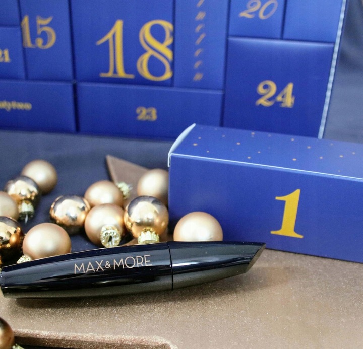 Kalendarz Adwentowy MAX & MORE 24 LUKSUSOWE kosmetyki do twarzy i ciała LOV