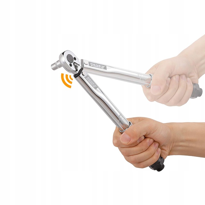 Klucz Dynamometryczny z Blokadą Blokada 5-25 Nm 1/4" Dwukierunkowy z Etui