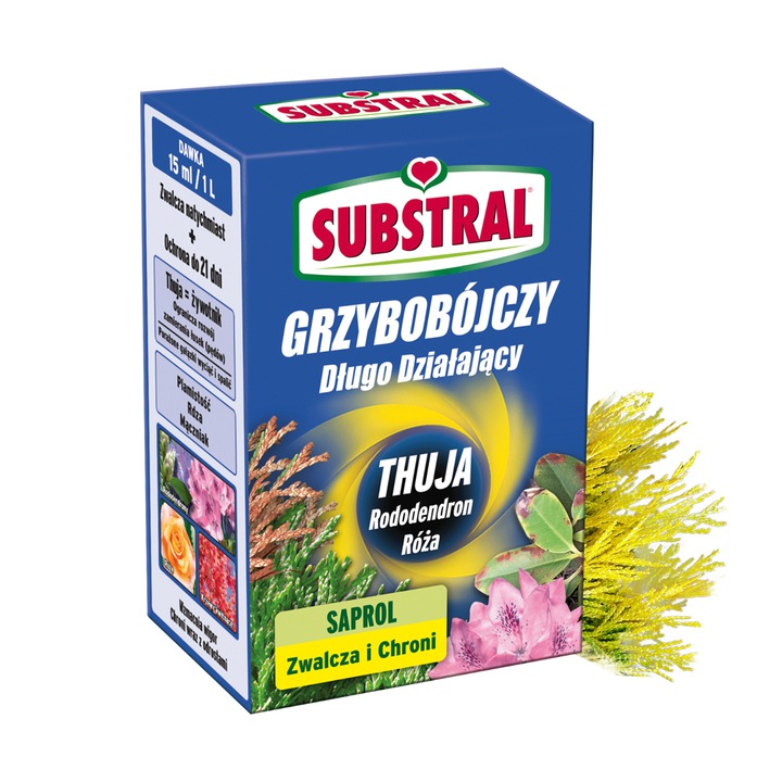 Substral Saprol mączniak, rdza, czarna plam.100ml