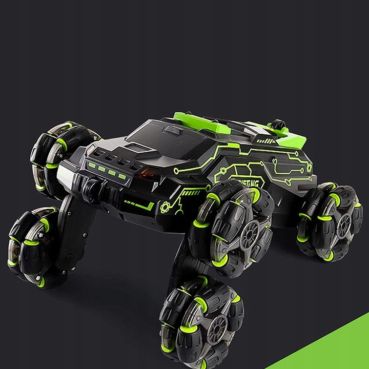 SAMOCHÓD ZDALNIE STEROWANY RC RĘKĄ GESTAMI PILOT AUTO PODŚWIETLENIE 4x4