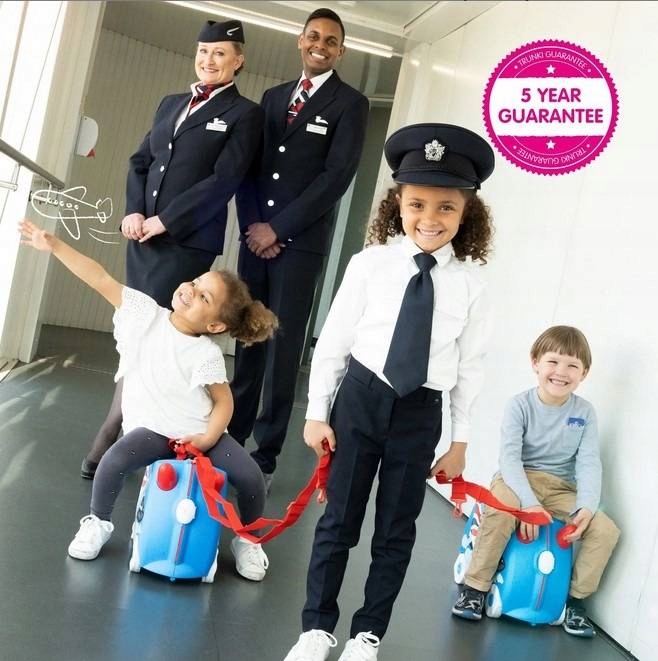 Jeżdżąca walizka jeździk Trunki samolot podręczna