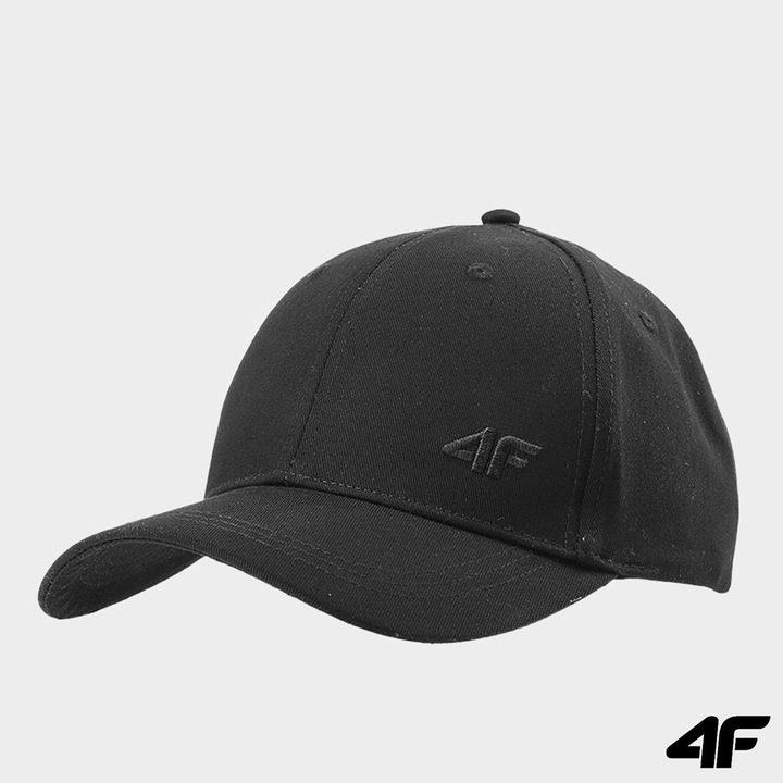 Czapka z Daszkiem 4F Bejsbolówka Bawełna Regulowana Limitowana SS24