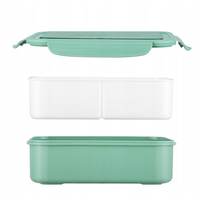 ŚNIADANIÓWKA LUNCHBOX POJEMNIK BOX BENTO 1400ML DZIECKA PUDEŁKO DO SZKOŁY