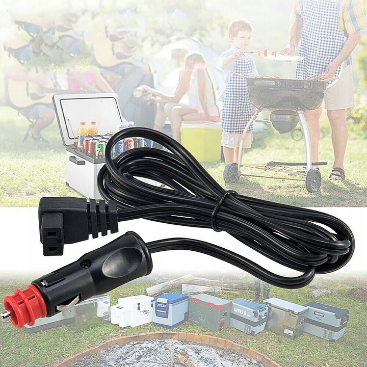 PRZEWÓD KABEL ZASILAJĄCY DO LODÓWKI TURYSTYCZNEJ WAECO DOMETIC 2M 12/24V