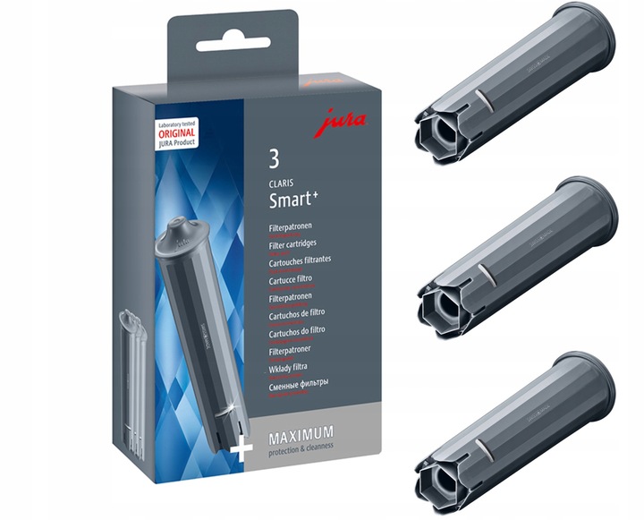 Filtr Claris Smart ekspresu Jura E8 zestaw 3 szt