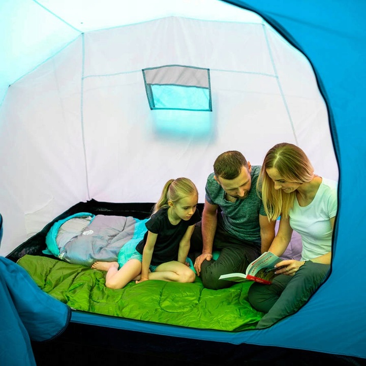 NILS Namiot Turystyczny Kempingowy 6 Osobowy Wodoodporny + Pokrowiec