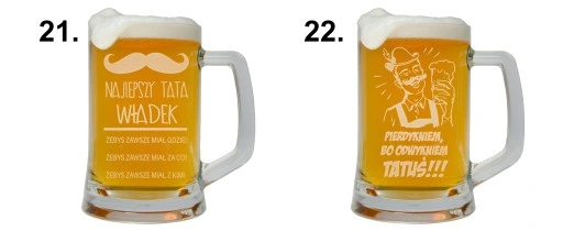 KUFEL DO PIWA PREZENT DLA TATY NA DZIEŃ OJCA Z GRAWEREM