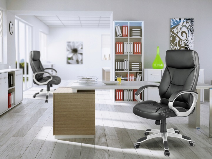 FOTEL BIUROWY OBROTOWY KRZESŁO BIUROWE SOFOTEL