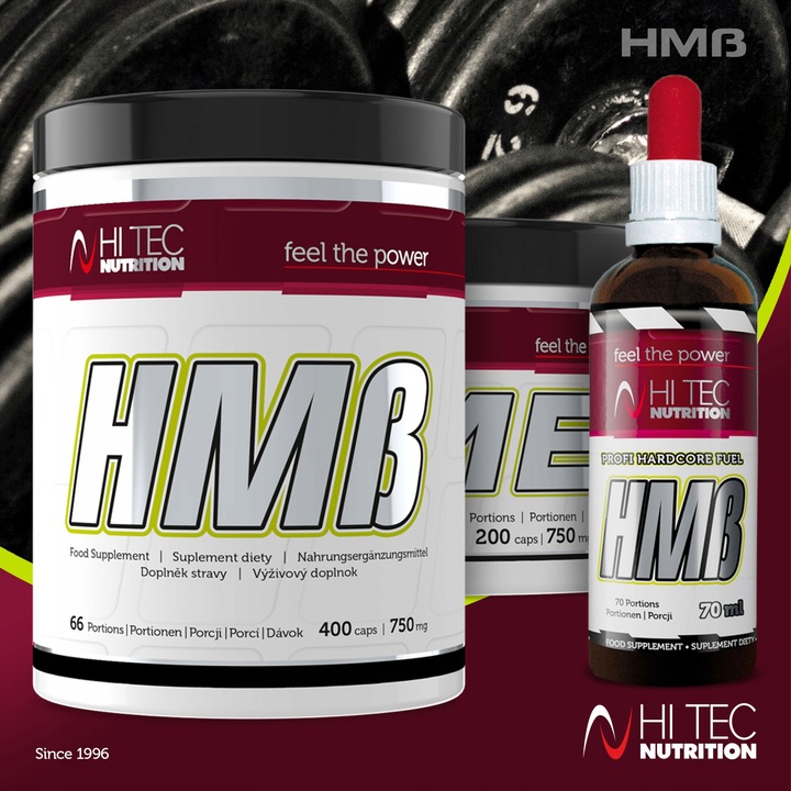 HI TEC HMB 70 ml LIQUID RZEŹBA REDUKCJA TŁUSZCZU