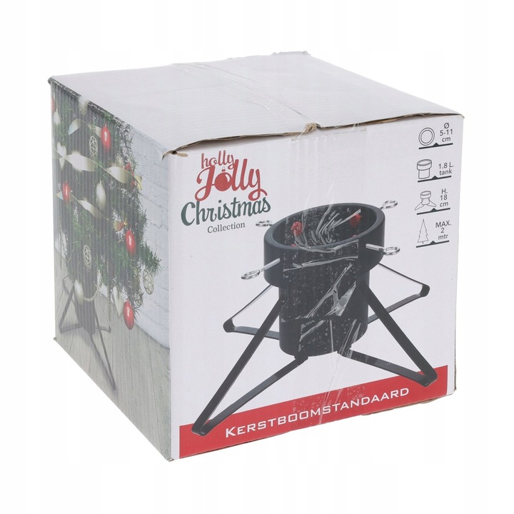 STOJAK CHOINKOWY pod Choinkę REGULOWANY Pojemnik na wodę 1,8l z Regulacją