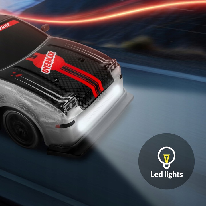 Samochód Auto RC DRIFT DRIFTING ZDALNIE STEROWANY 20km/h + TOR DO DRIFTU