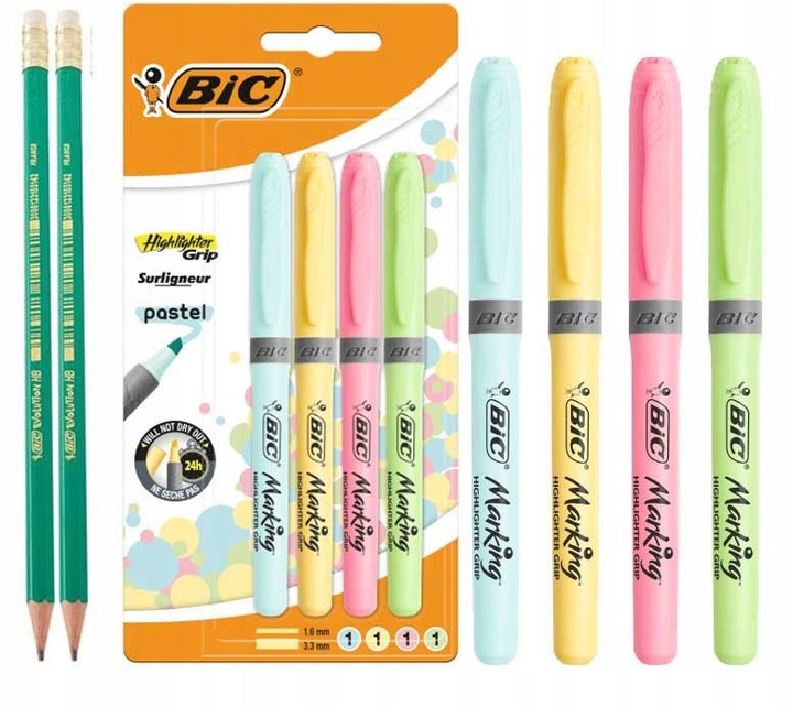 BIC WYPRAWKA SZKOLNA ZESZYTY TEMATYCZNE ZESTAW DO SZKOŁY klasa 4-8