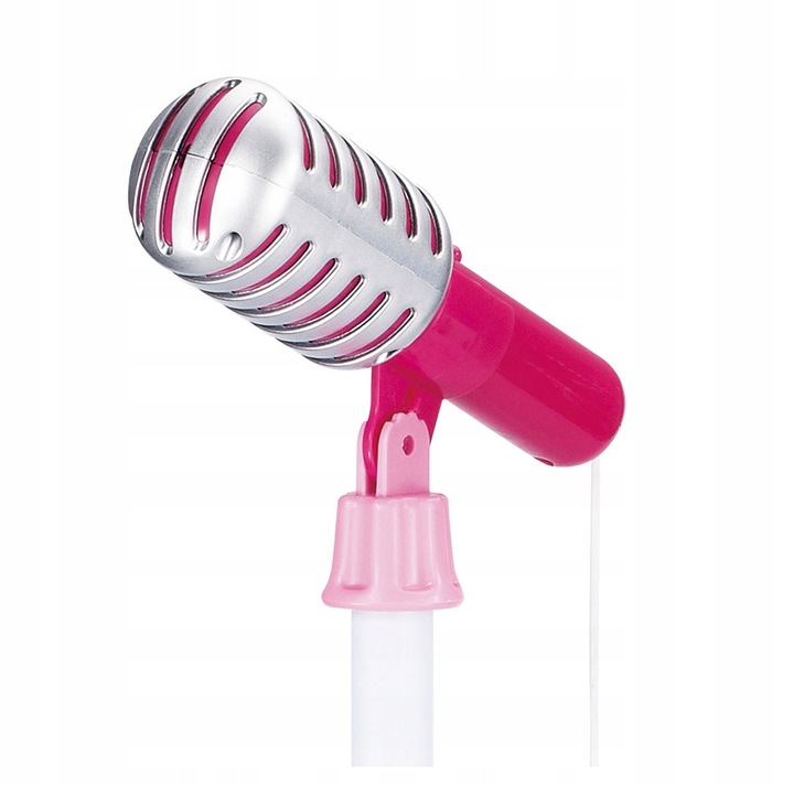 ZESTAW DO KARAOKE MIKROFON DLA DZIECI WZMACNIACZ STATYW EFEKTY NAGRYWANIE