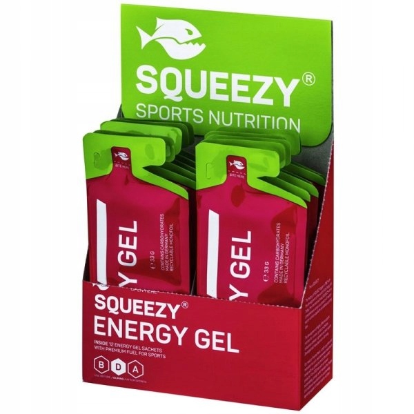 SQUEEZY Żel Energetyczny banan 11+1 gratis