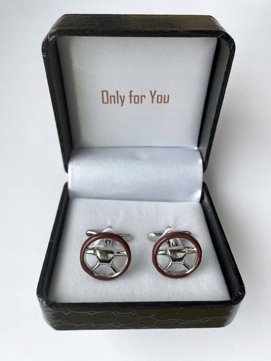 Srebrne spinki do koszuli Piłka Nożna Korkotrampki dla piłkarza kibica