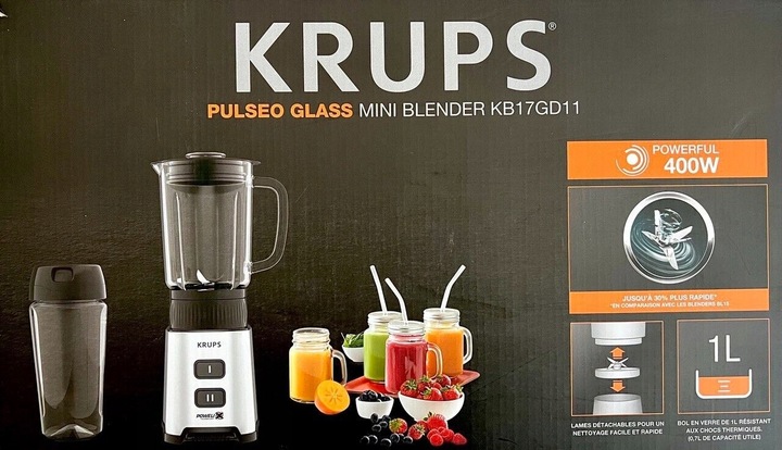 Mikser Blender Krups Pulseo mini KB17GD 400 W