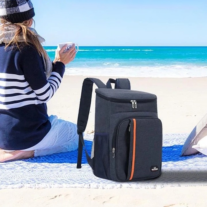 DUŻA POJEMNOŚĆ 18L IZOLACJA PIKNIK PLECAK TORBA DO PRZECHOWYWANIA ŻYWNOŚCI