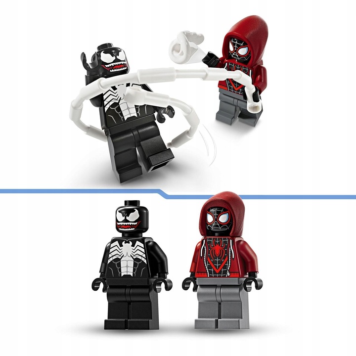 LEGO Super Heroes 76276 Mechaniczna zbroja Venoma vs. Miles Morales