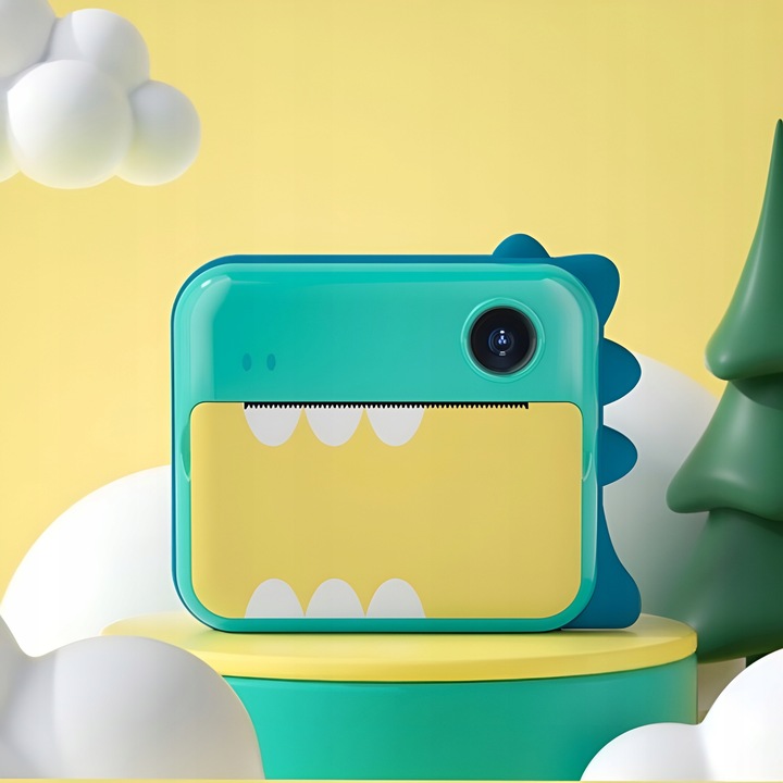 APARAT NATYCHMIASTOWY CYFROWY DLA DZIECI Z DRUKARKĄ KARTA 32GB + 2 ROLKI