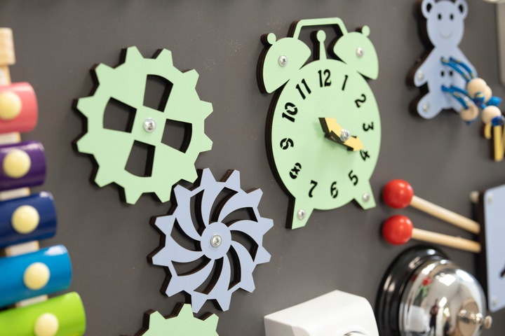 Tablica manipulacyjna sensoryczna Montessori