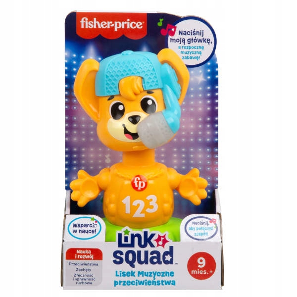 Fisher-Price Link Squad Lisek Przeciwieństwa Zabawka interaktywna HYL37