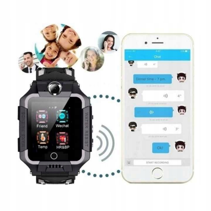 SMARTWATCH dla dziecka SIM PL LOKALIZATOR LBS
