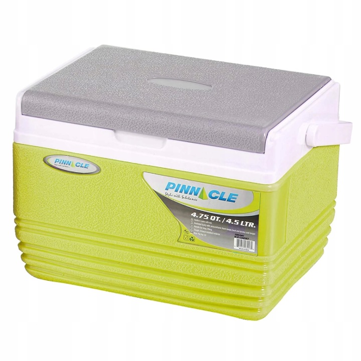 Mała lodóweczka do samochodu Pinnacle TPX 6006 4,5L+2 wkłady chłodzące 200m