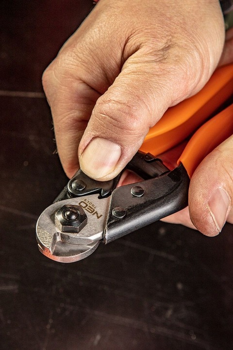 NEO OBCINAK NOŻYCE DO DRUTU I LINEK STALOWYCH 1,5 - 4 190MM 01-512